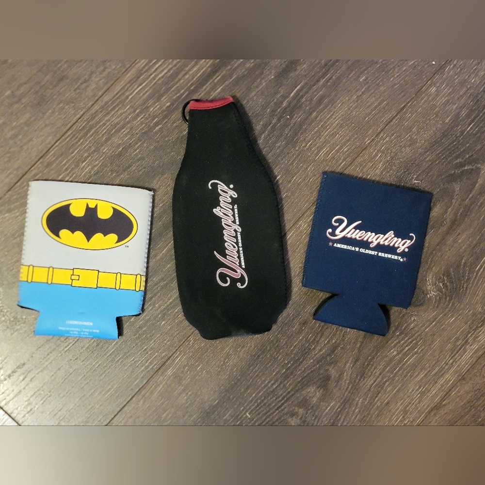 and Batman Can Coolers Set